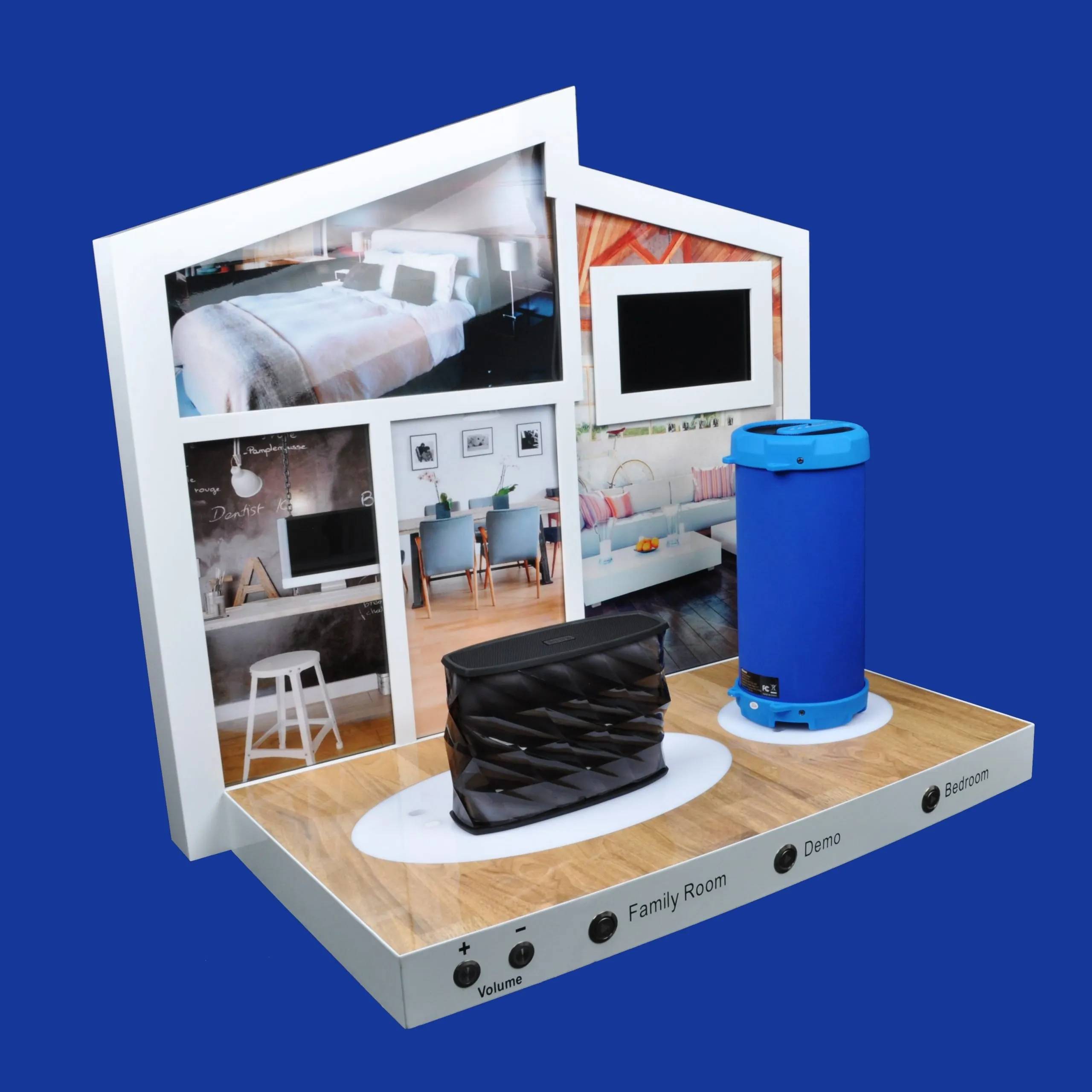Acrylic audio display stand